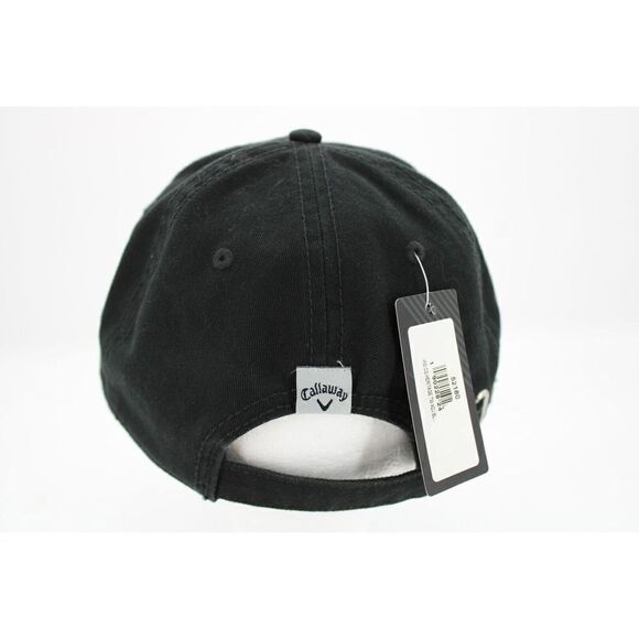 CALLAWAY Black Hat Strap Back Baseball Cap Performance Series 30+UV Protection - Picture 2 of 5